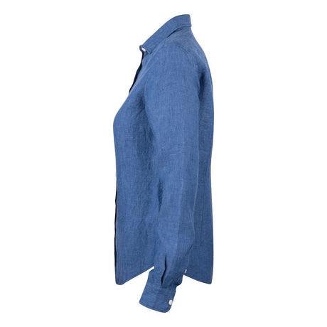 Summerland Linen Shirt Women - Dream Blue - Image 3