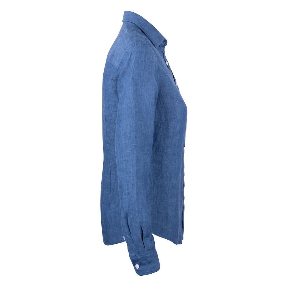 Summerland Linen Shirt Women - Dream Blue - Image 4