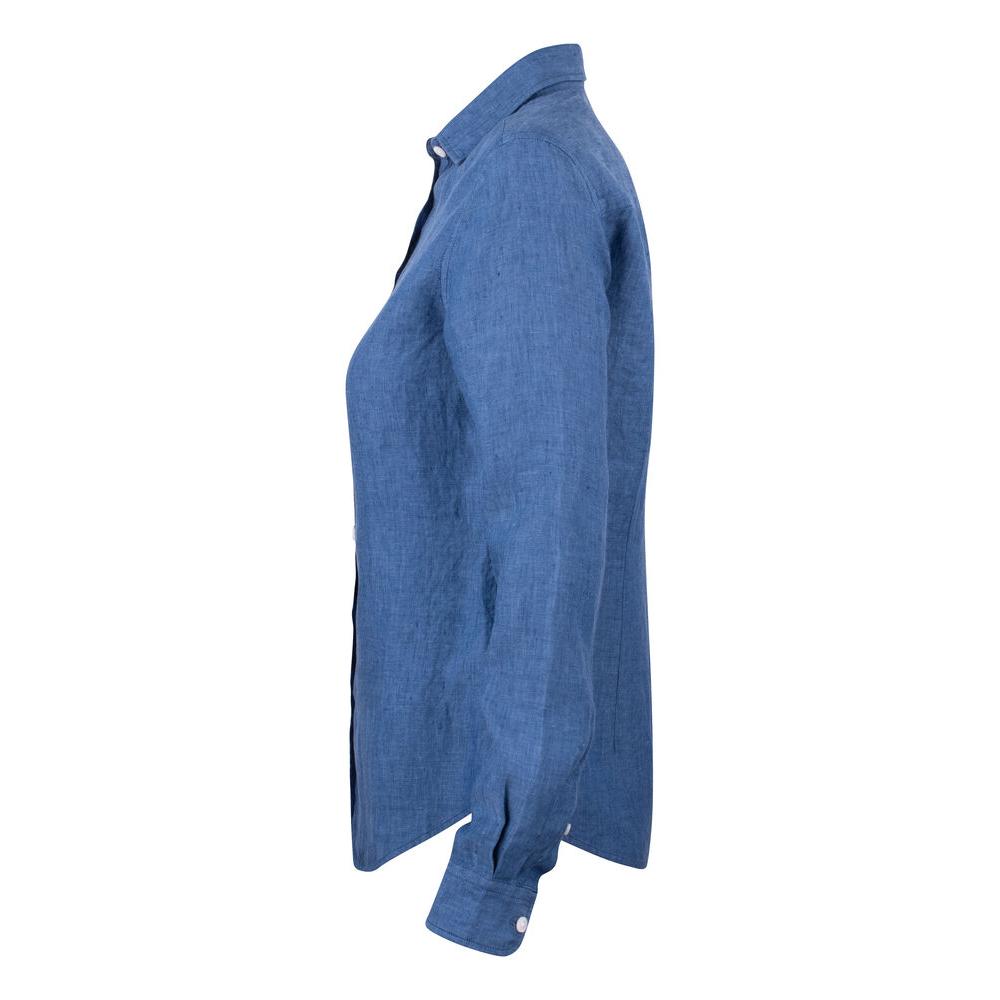 Summerland Linen Shirt Women - Dream Blue - Image 3