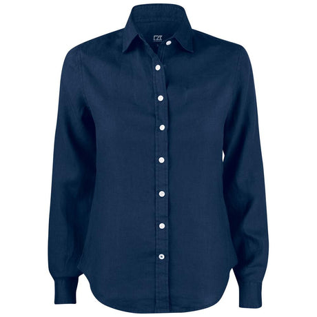 Summerland Linen Shirt Women - Dark Navy - Image 1