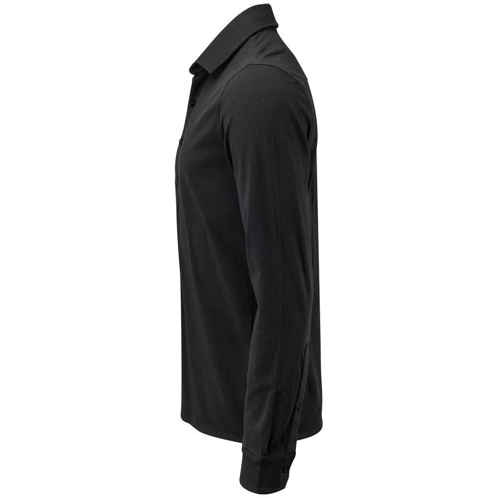 Hedley Stretch Shirt Men - Black - Image 3