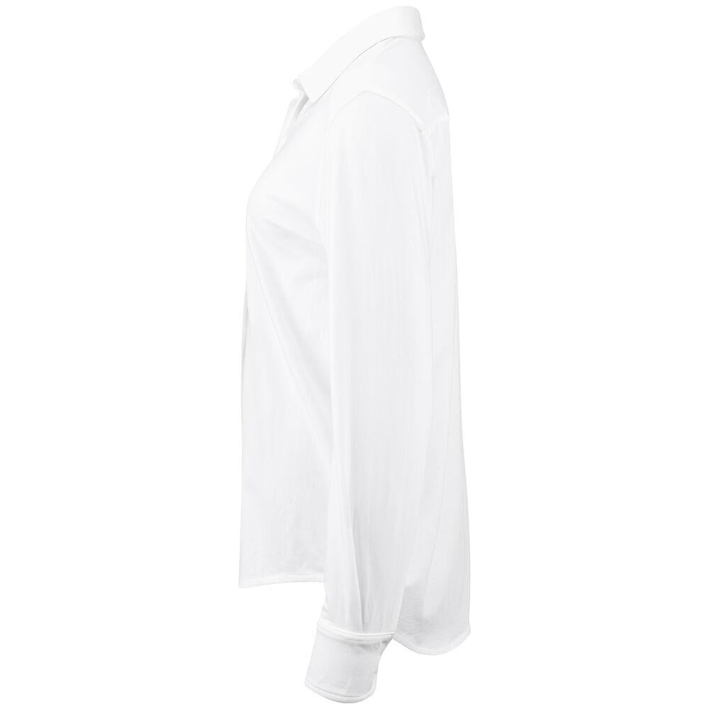 Hedley Stretch Shirt Women - White - Image 3