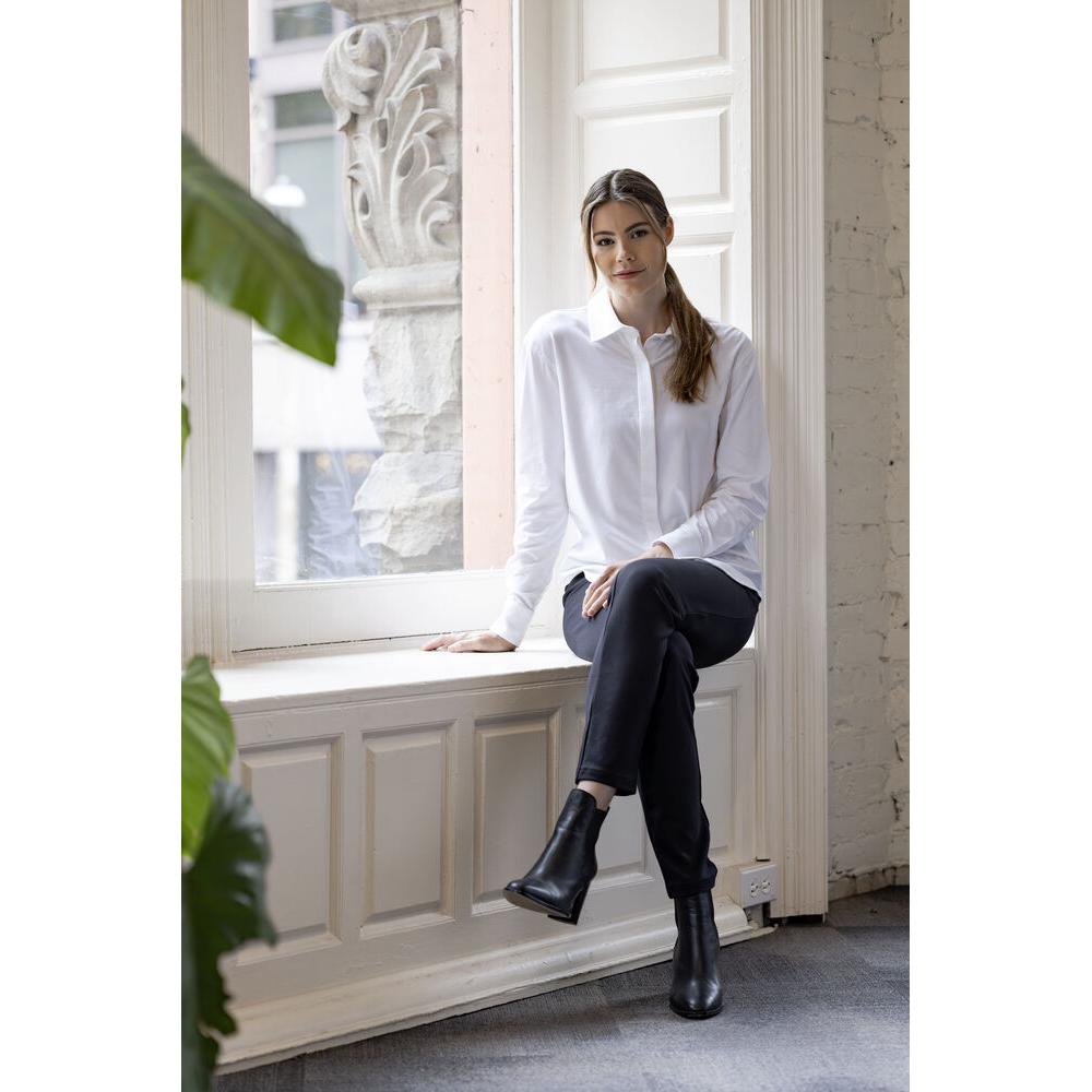 Hedley Stretch Shirt Women - White - Image 5