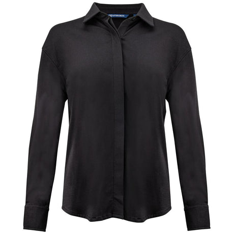 Hedley Stretch Shirt Women - Black - Image 1