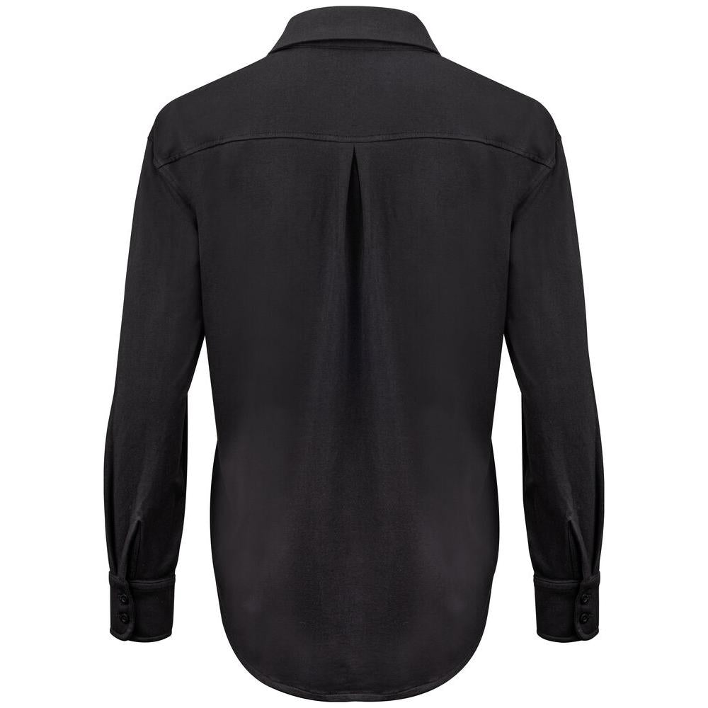 Hedley Stretch Shirt Women - Black - Image 2