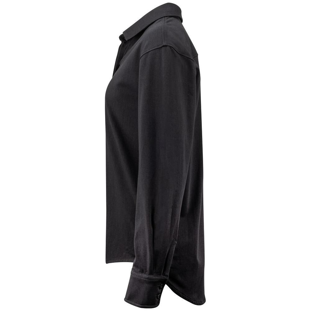 Hedley Stretch Shirt Women - Black - Image 3