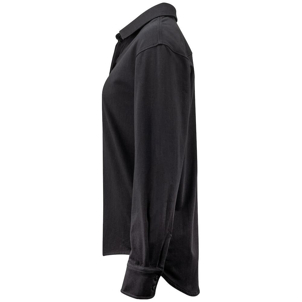 Hedley Stretch Shirt Women - Black - Image 3