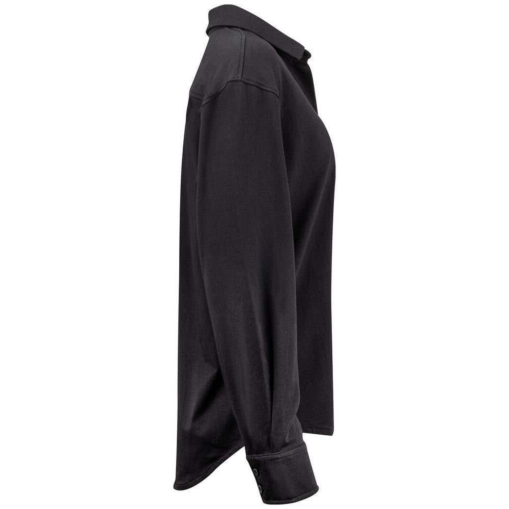 Hedley Stretch Shirt Women - Black - Image 4