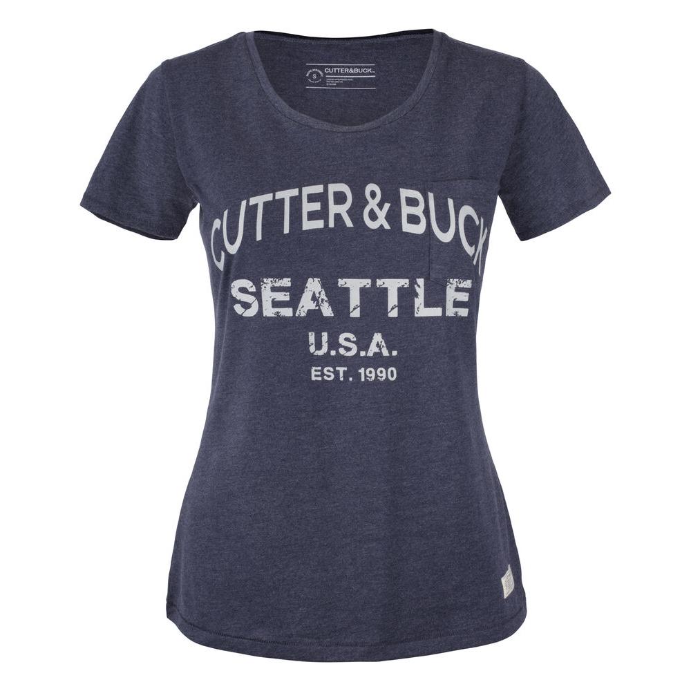 Pacific City Tee Women - Denim Melange - Image 1