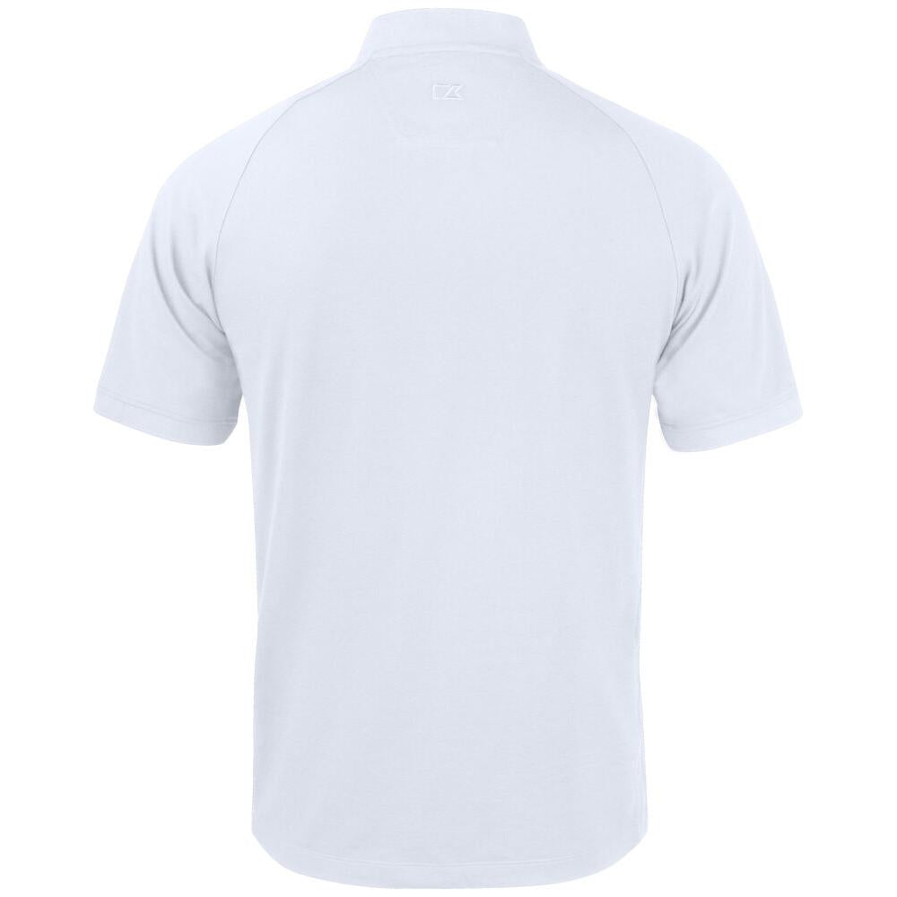 Advantage Stand-Up Collar Polo - White - Image 2