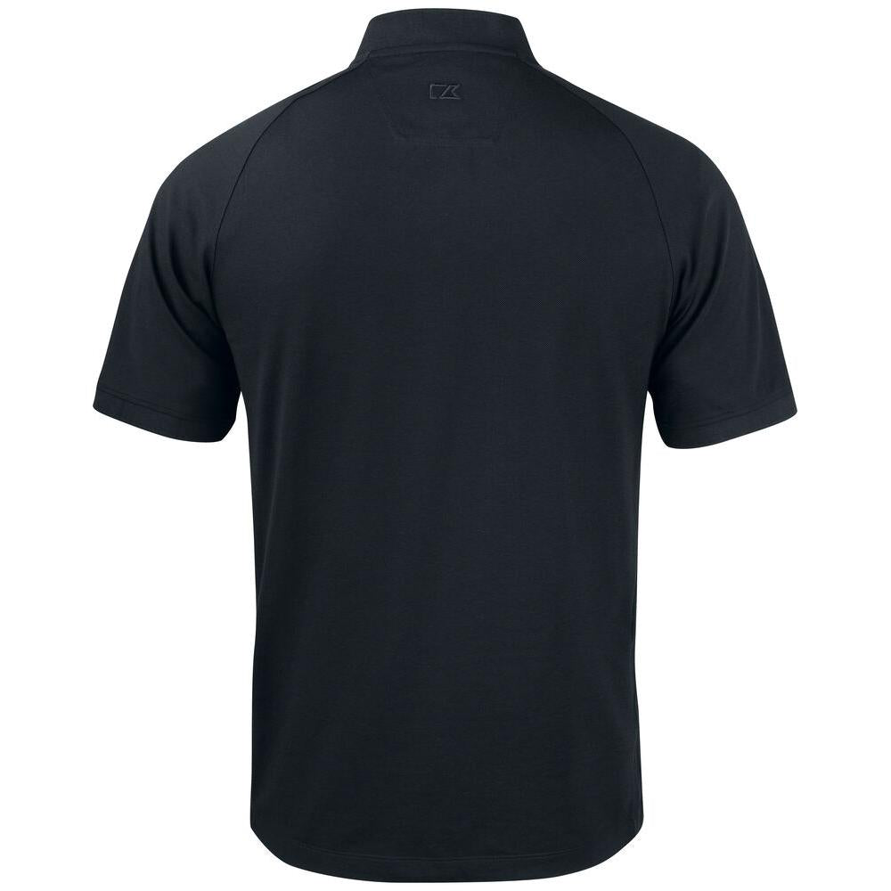Advantage Stand-Up Collar Polo - Black - Image 2