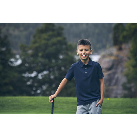 Virtue Polo Solid Junior - Dark Navy - Image 5