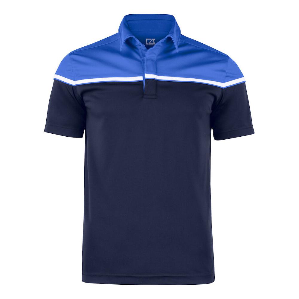 Seabeck Polo Men - Dark Navy/Royal - Image 1