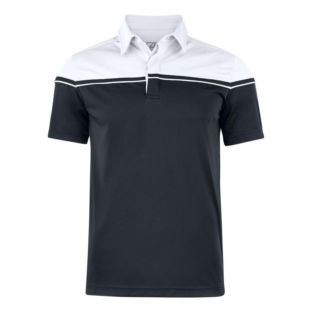 Seabeck Polo Men - Black/White - Image 1