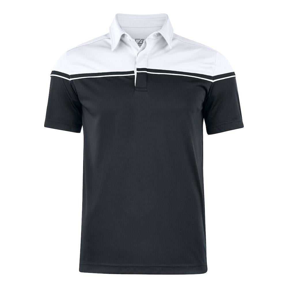 Seabeck Polo Men - Black/White - Image 1