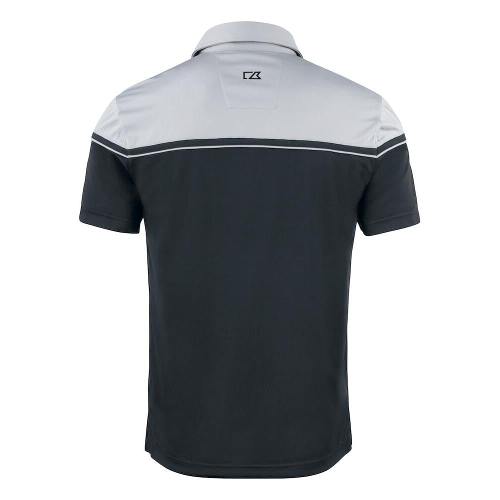 Seabeck Polo Men - Black/Light Grey - Image 2