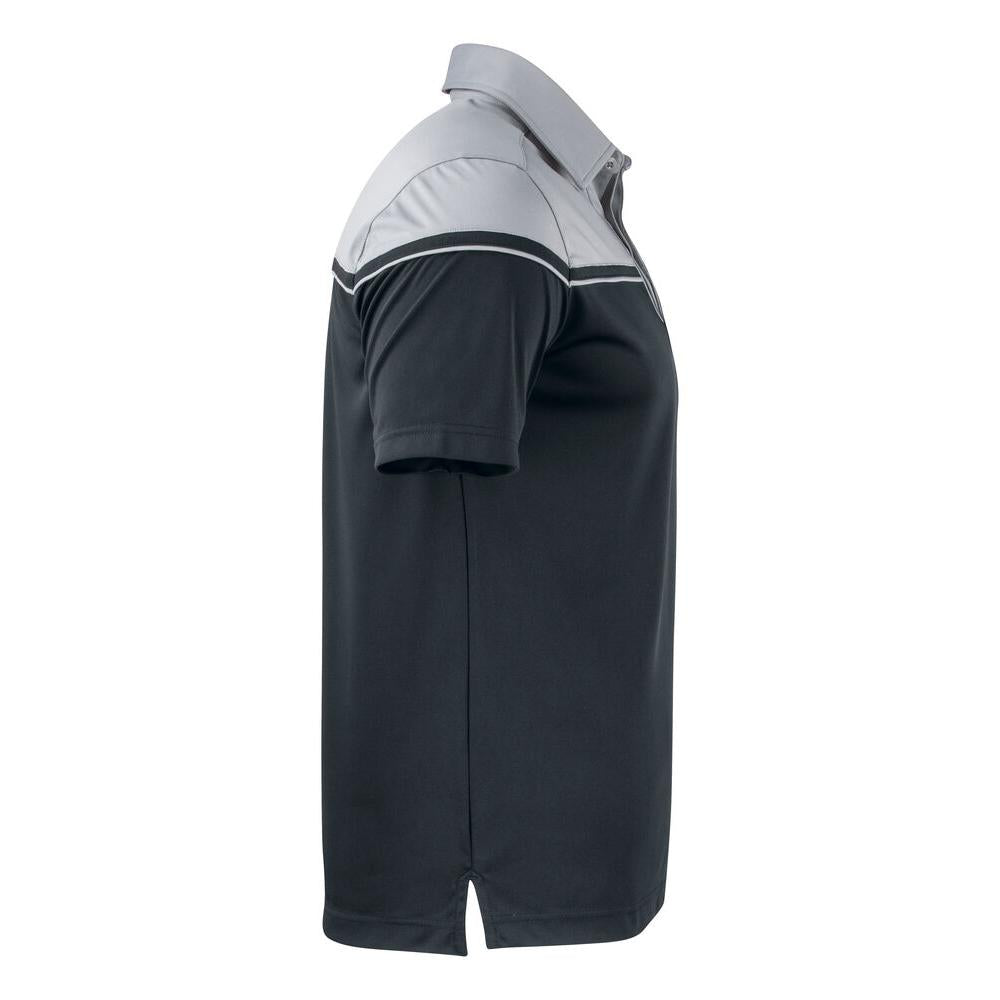 Seabeck Polo Men - Black/Light Grey - Image 4