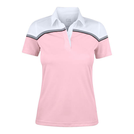Seabeck Polo Women - Pink/White - Image 1