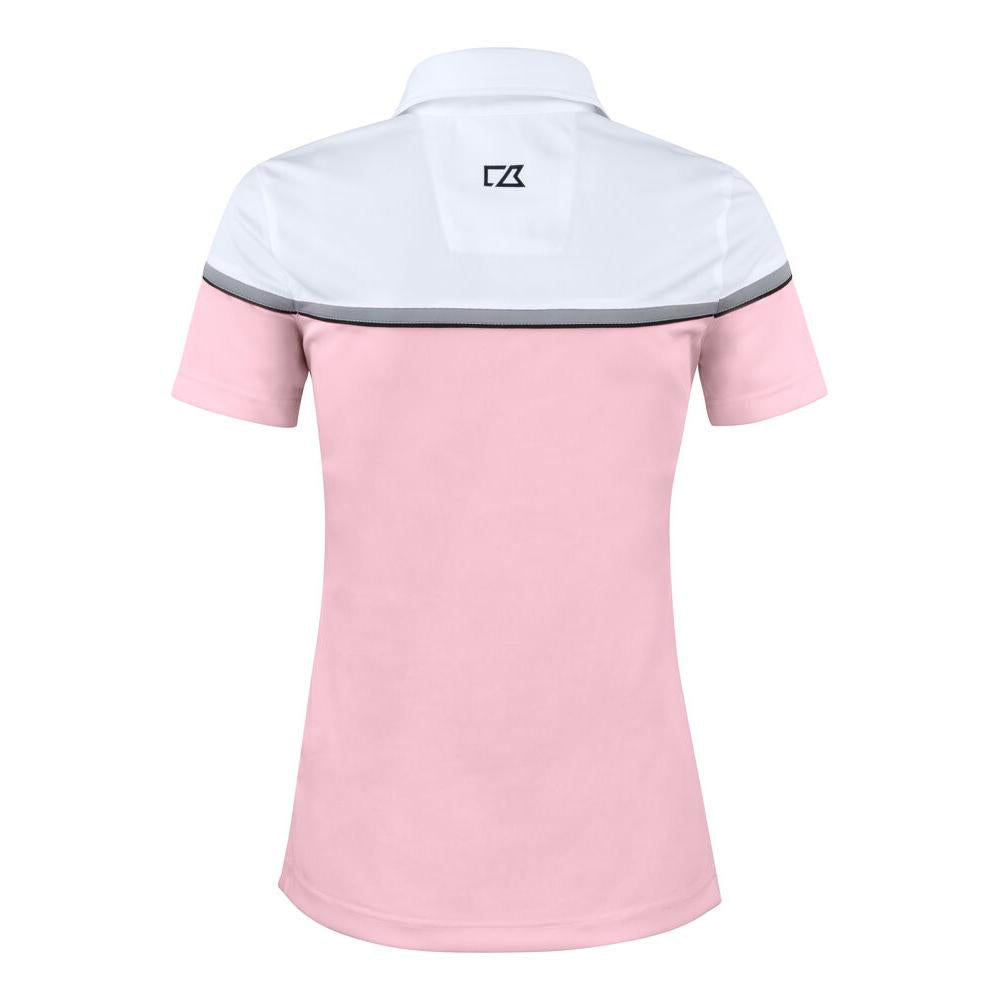 Seabeck Polo Women - Pink/White - Image 2