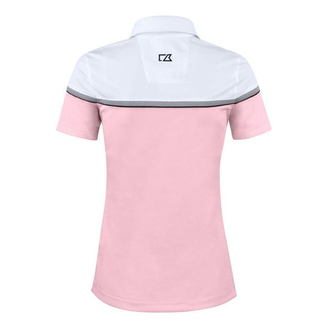 Seabeck Polo Women - Pink/White - Image 2