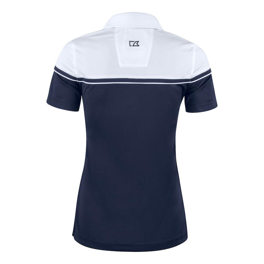 Seabeck Polo Women - Dark Navy/White - Image 2