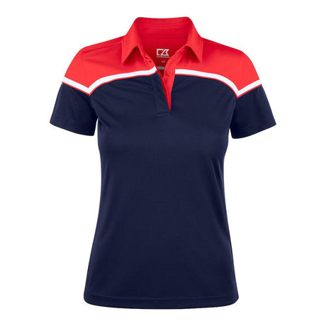 Seabeck Polo Women - Dark Navy/Red - Image 1