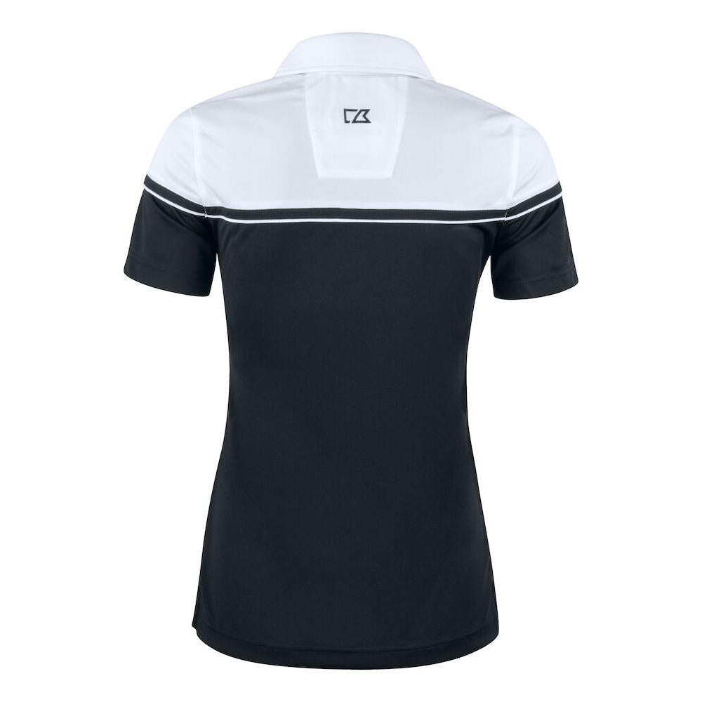 Seabeck Polo Women - Black/White - Image 2