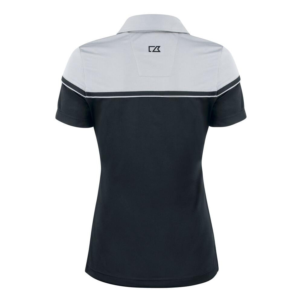 Seabeck Polo Women - Black/Light Grey - Image 2