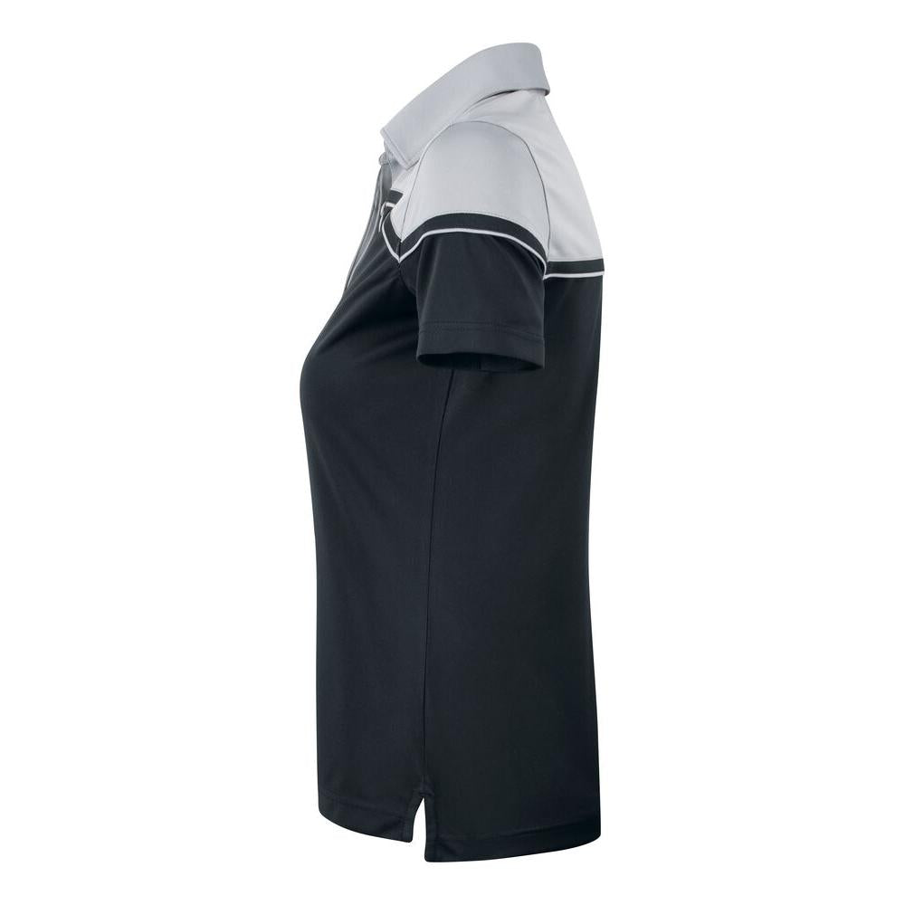 Seabeck Polo Women - Black/Light Grey - Image 3