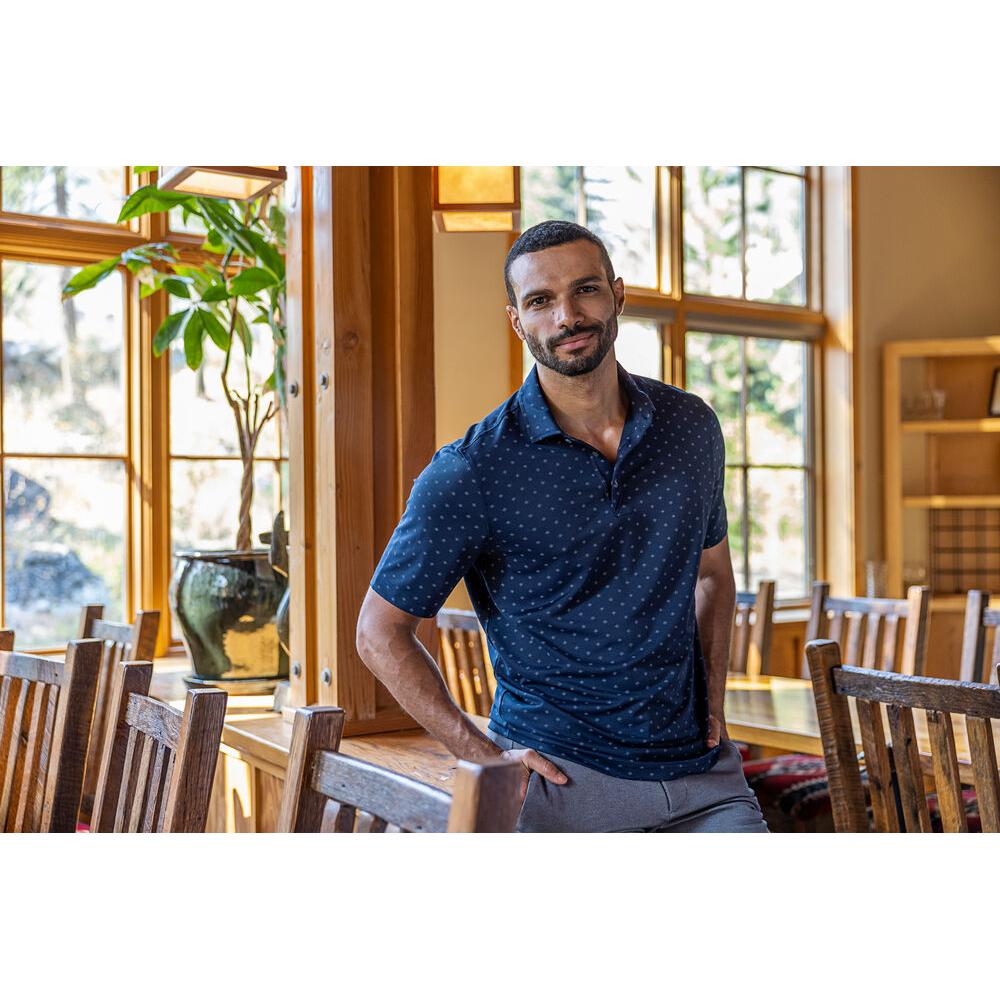 Virtue Polo Printed Men - Black - Image 5