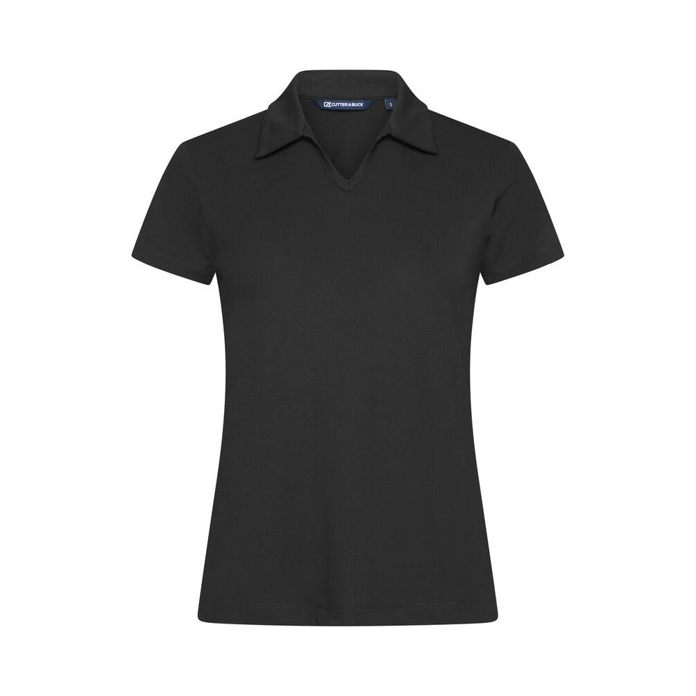 Virtue Polo V-neck Women - Black - Image 1