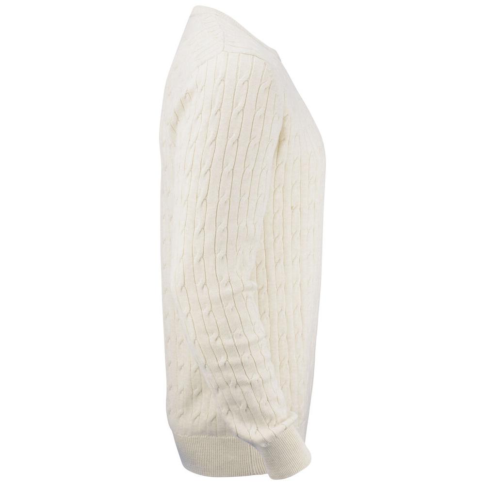 Blakely Knitted Sweater Men - Sand Melange - Image 4