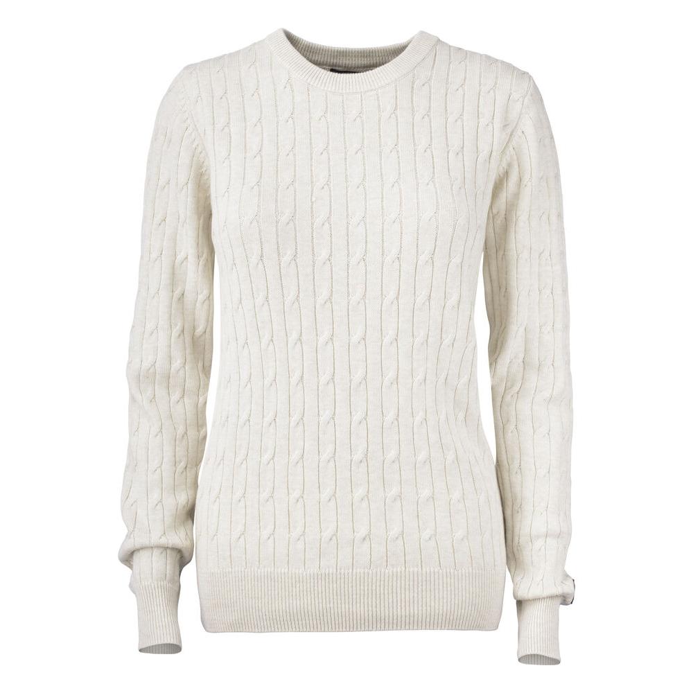 Blakely Knitted Sweater Women - Sand Melange - Image 1