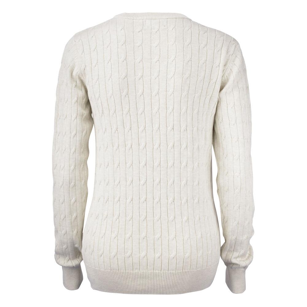 Blakely Knitted Sweater Women - Sand Melange - Image 2