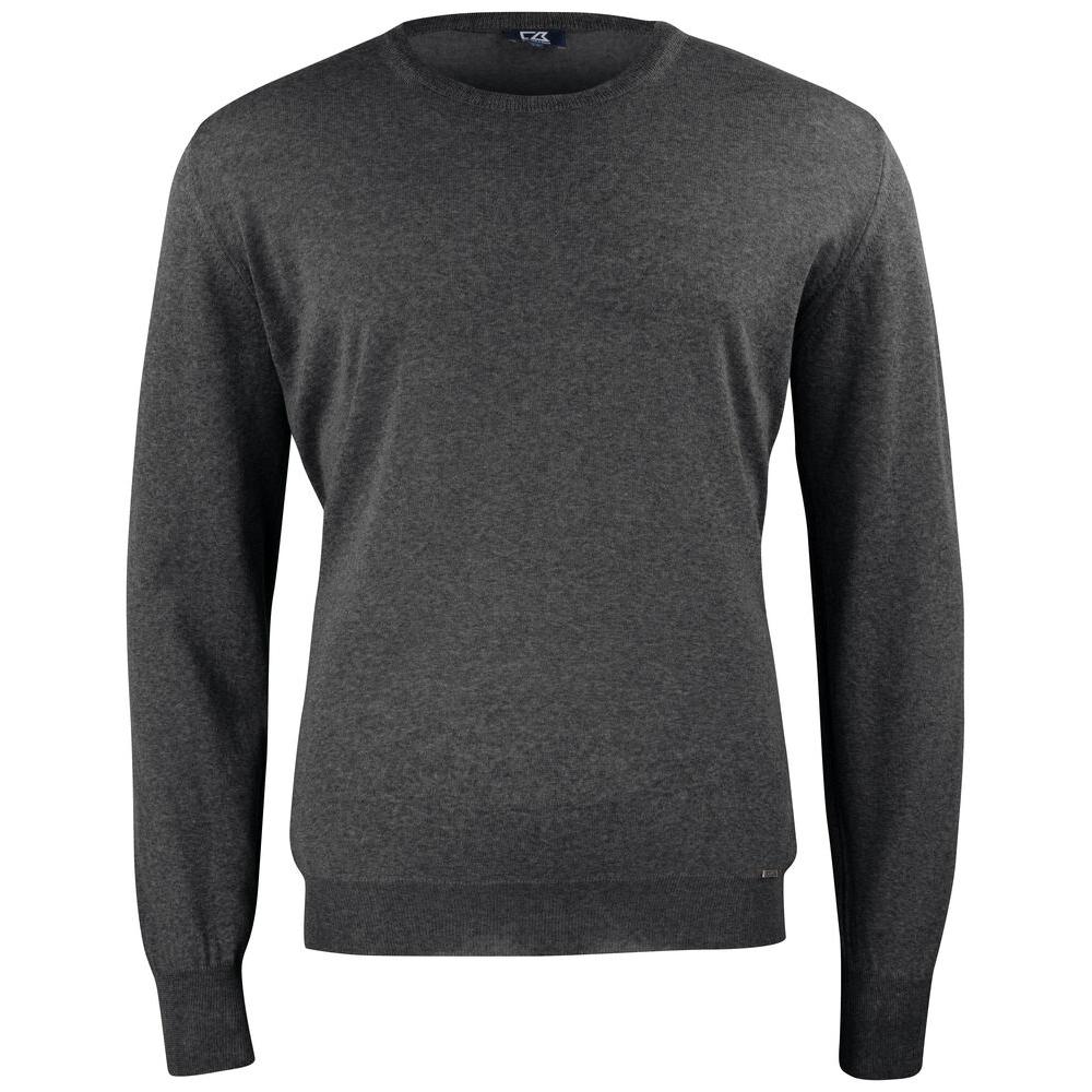 Kennewick Crewneck Men - Anthracite melange - Image 1