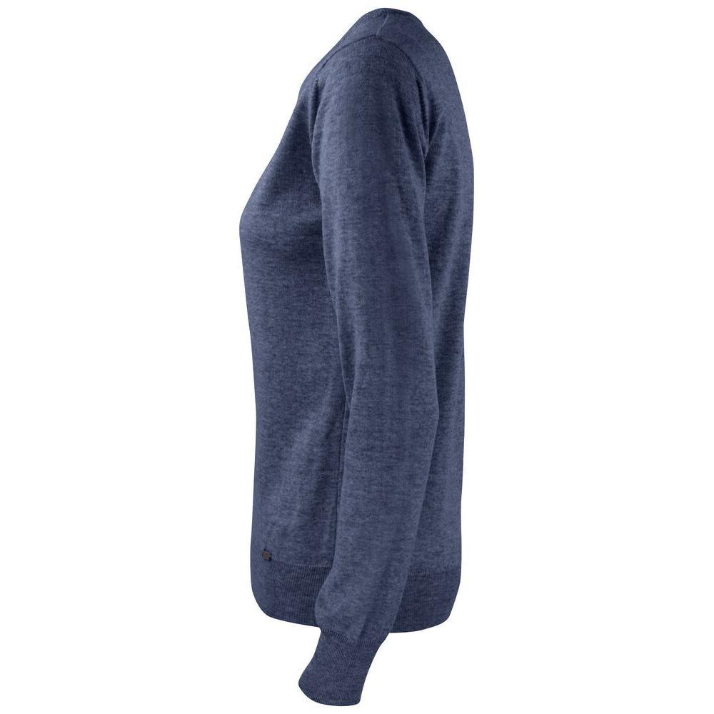 Kennewick Crewneck Women - Sea Blue Melange - Image 3