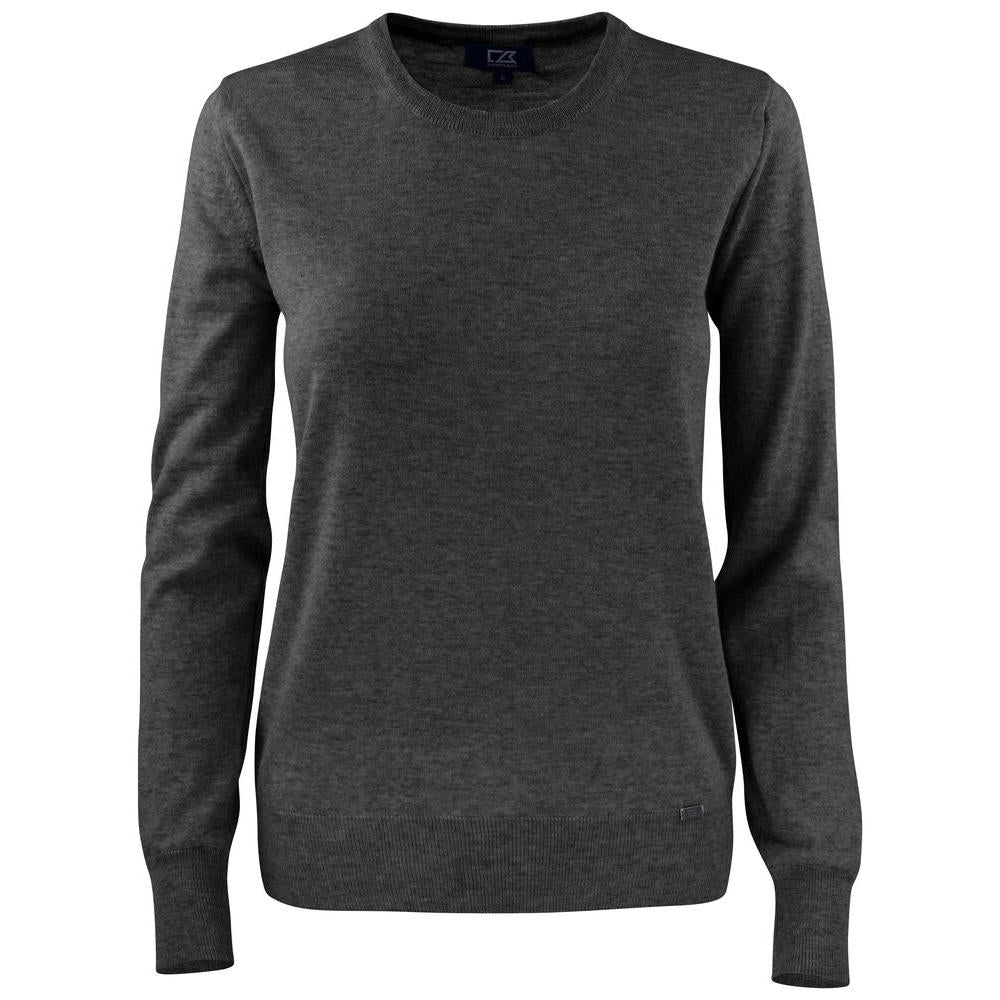 Kennewick Crewneck Women - Anthracite Melange - Image 1