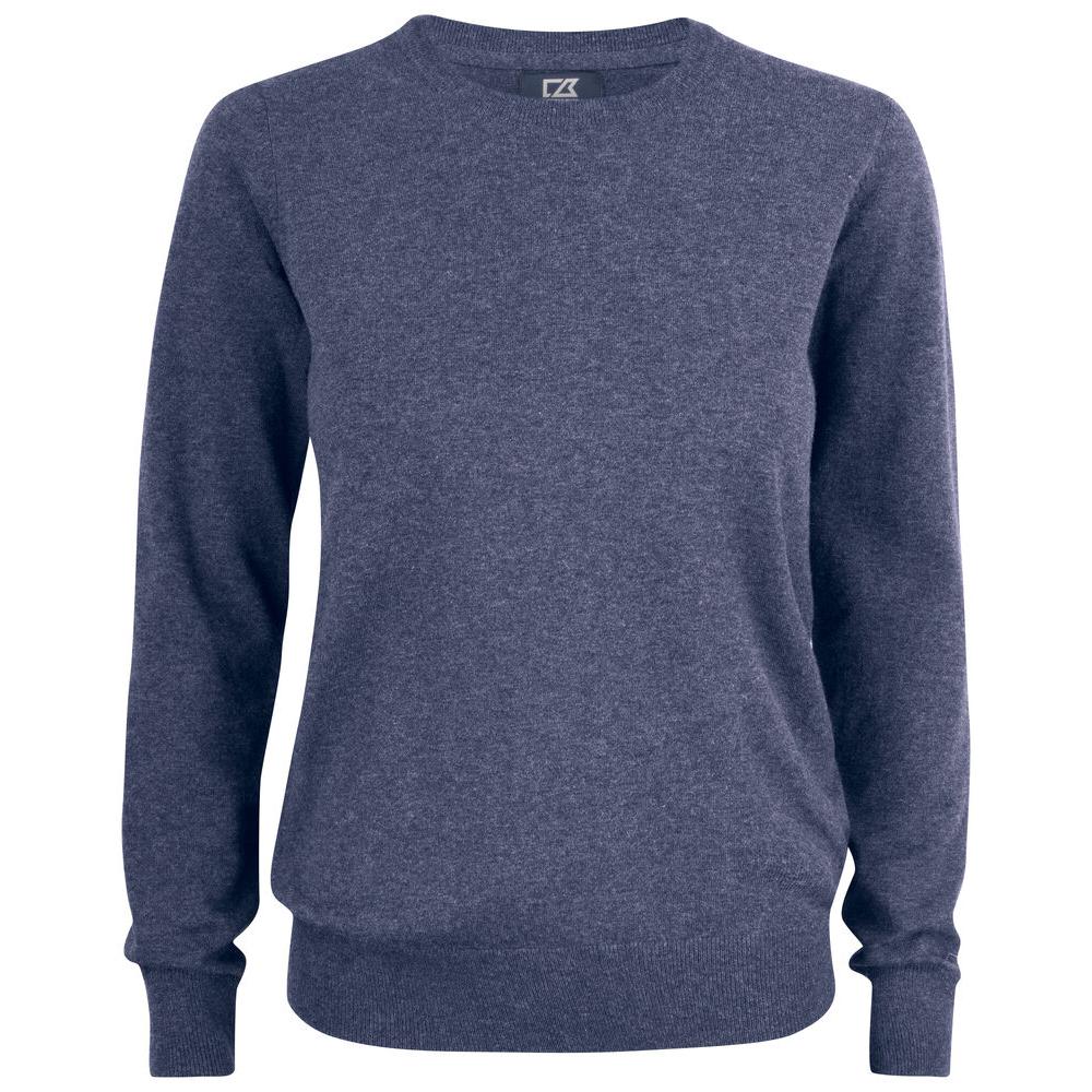 Oakville Crewneck Women - Navy Melange - Image 1