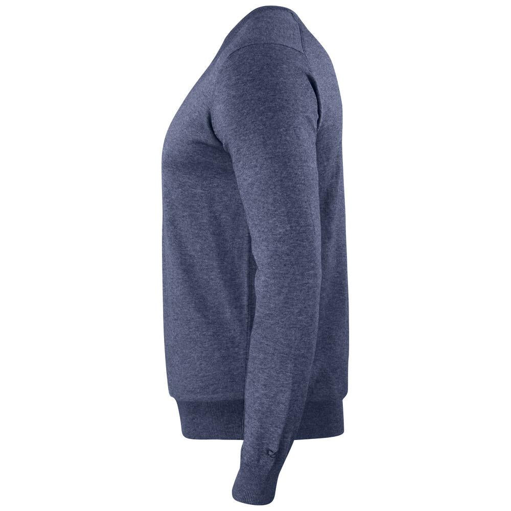 Oakville V-neck Men - Navy Melange - Image 3