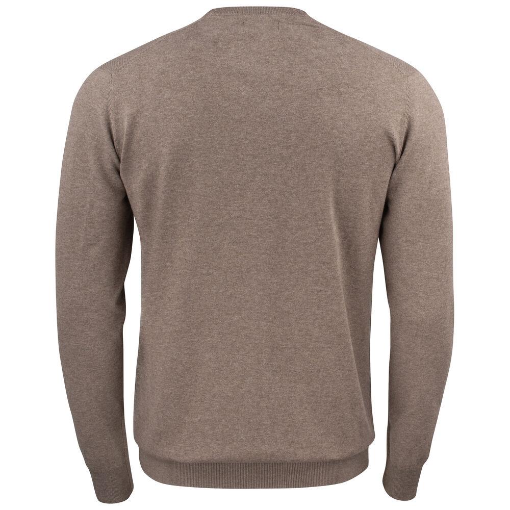 Oakville V-neck Men - Nougat Melange - Image 2