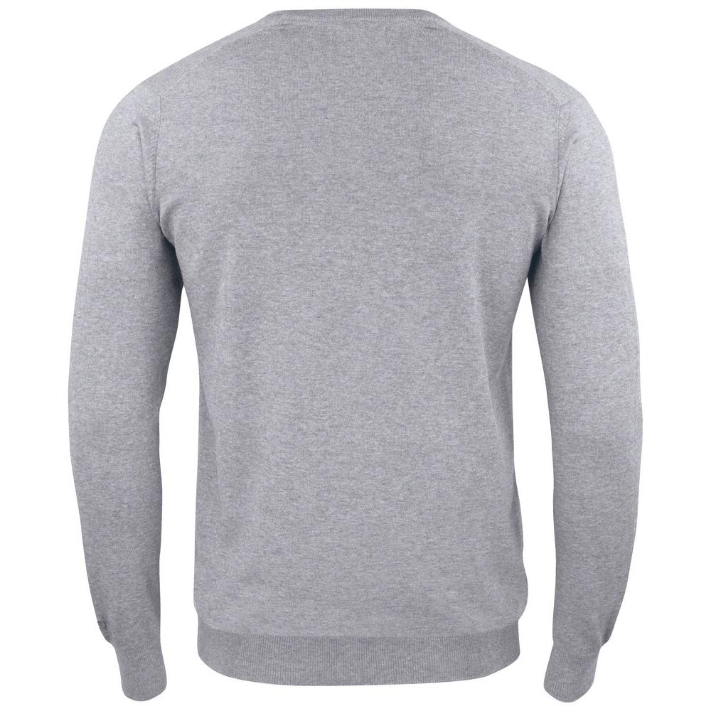 Oakville V-neck Men - Grey Melange - Image 2
