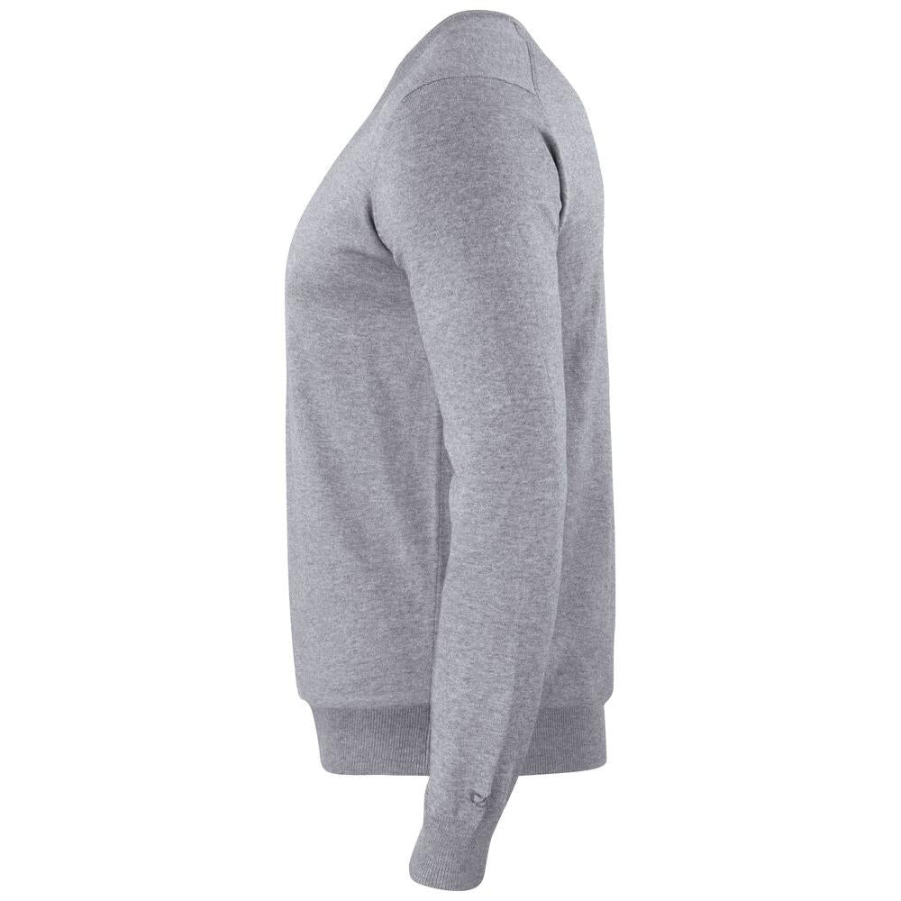 Oakville V-neck Men - Grey Melange - Image 3