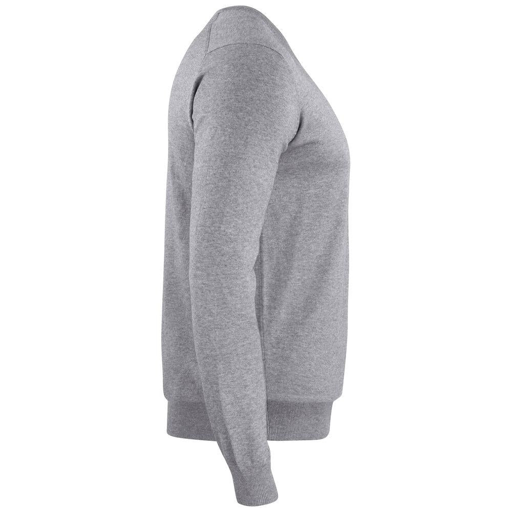 Oakville V-neck Men - Grey Melange - Image 4