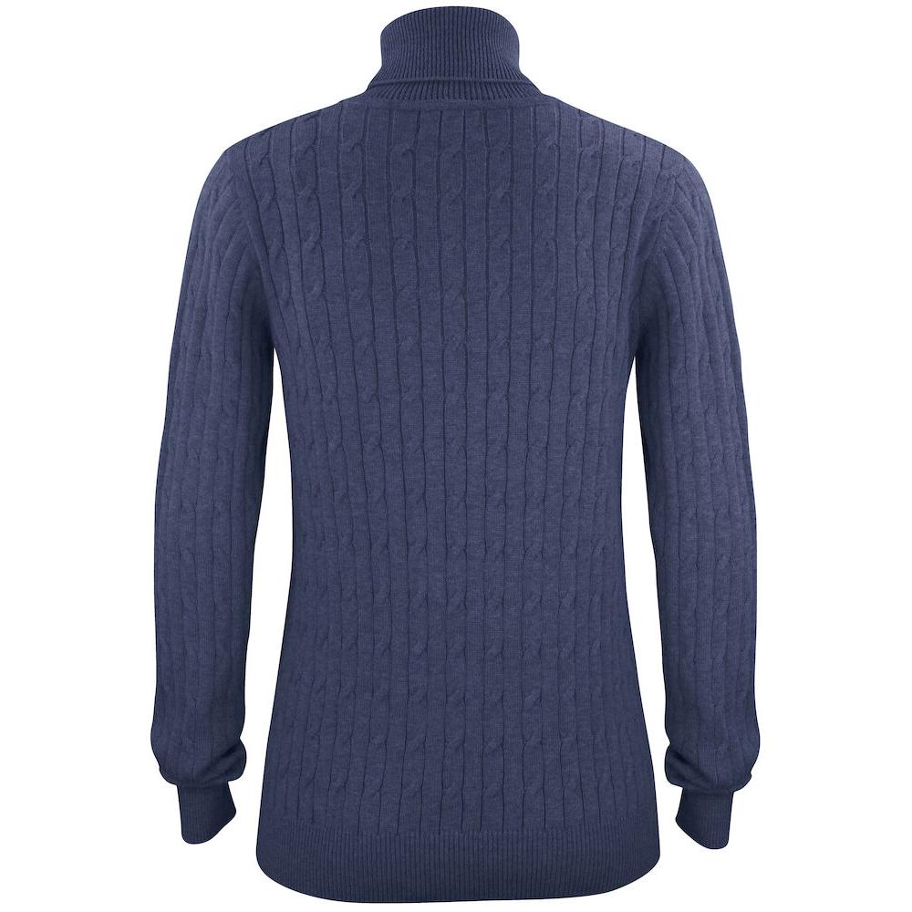 Blakely Rollerneck Women - Navy Melange - Image 2