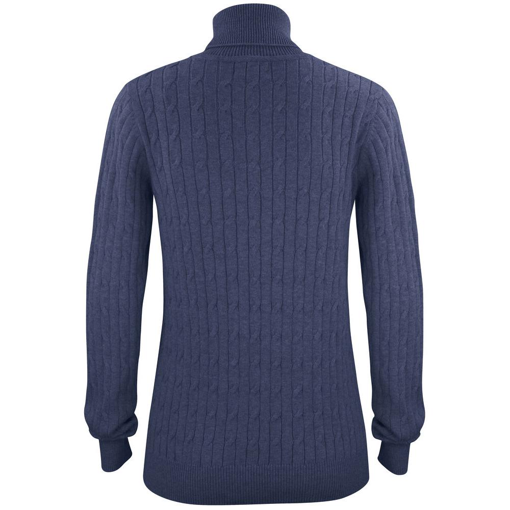 Blakely Rollerneck Women - Navy Melange - Image 2