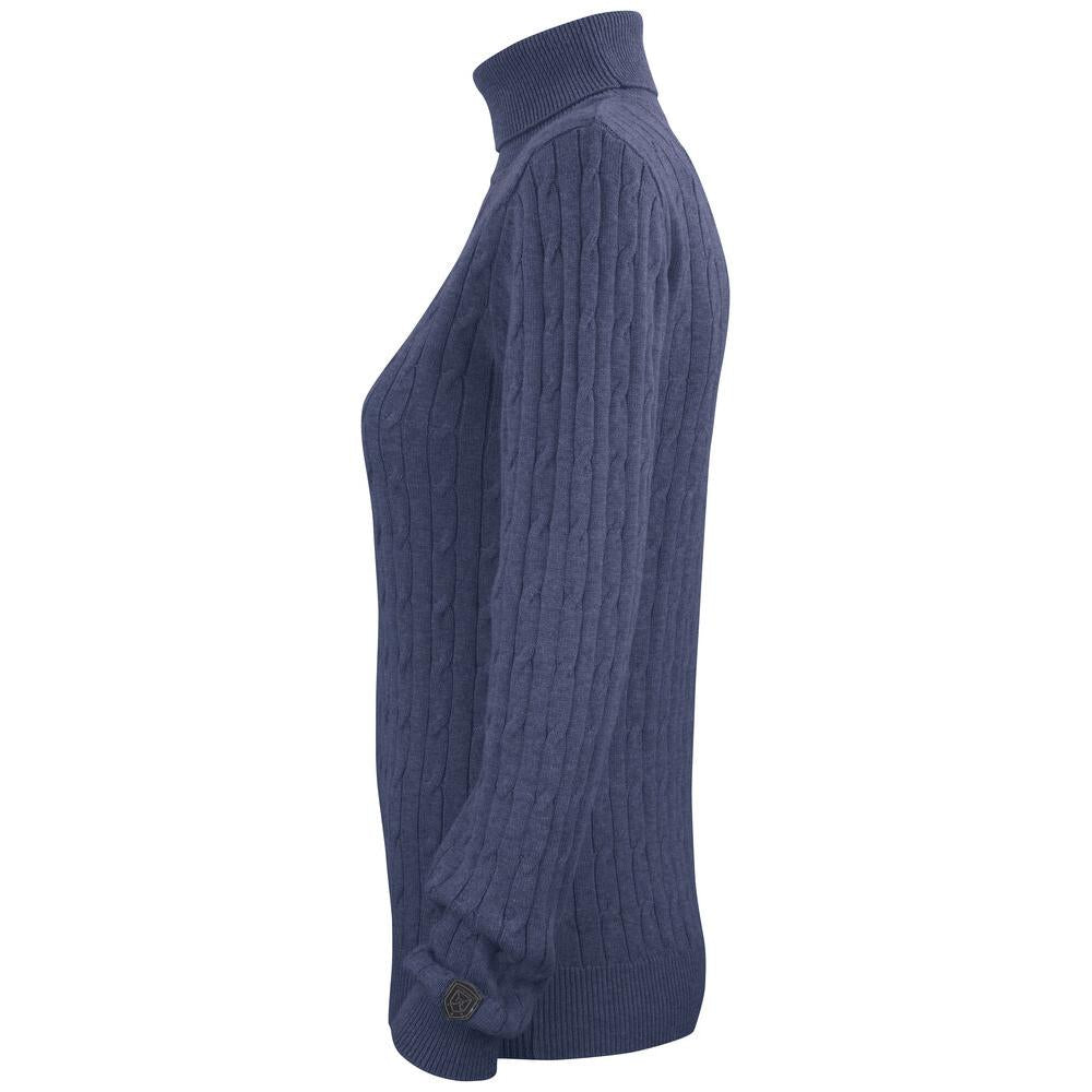 Blakely Rollerneck Women - Navy Melange - Image 3