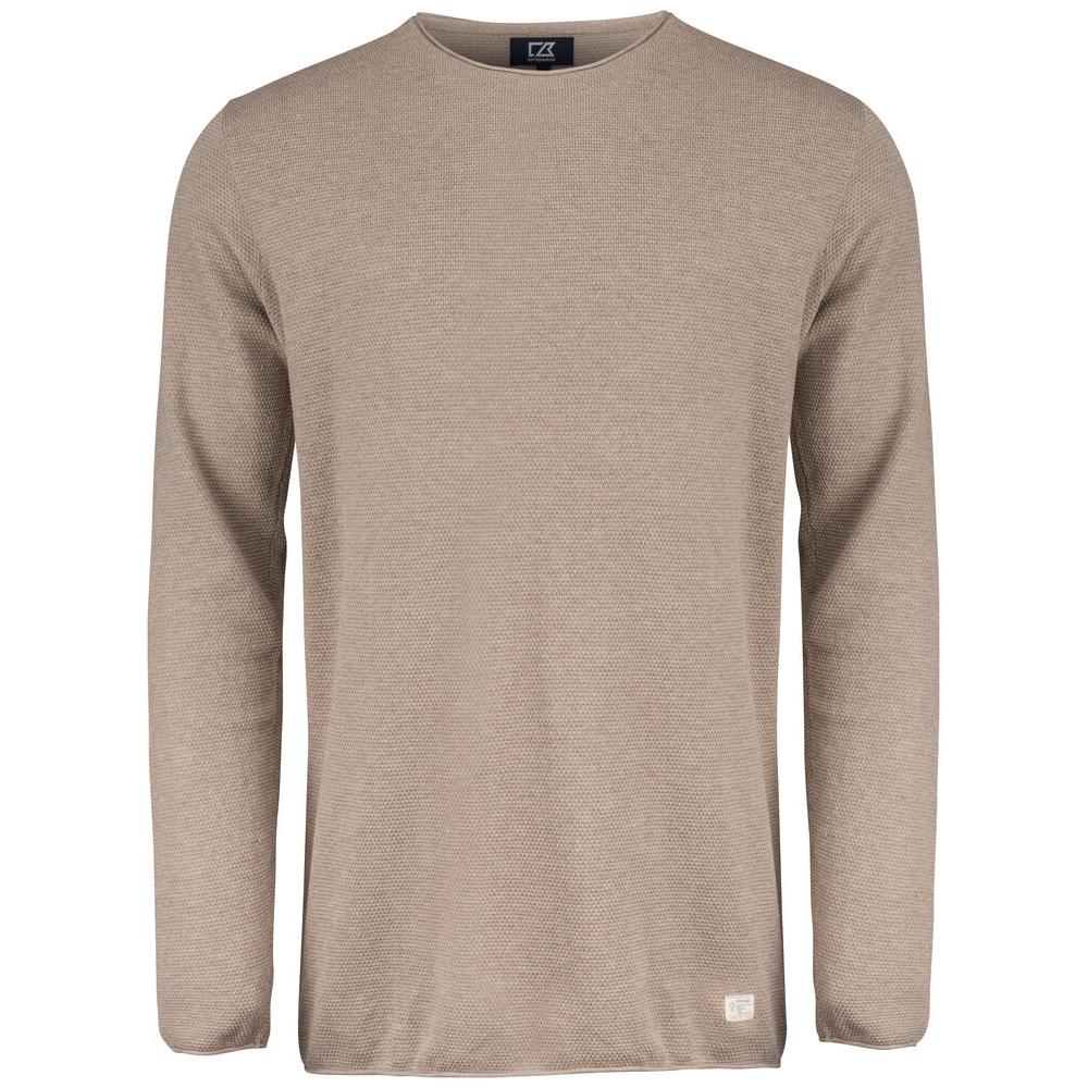Carnation Sweater Men - Taupe Melange - Image 1