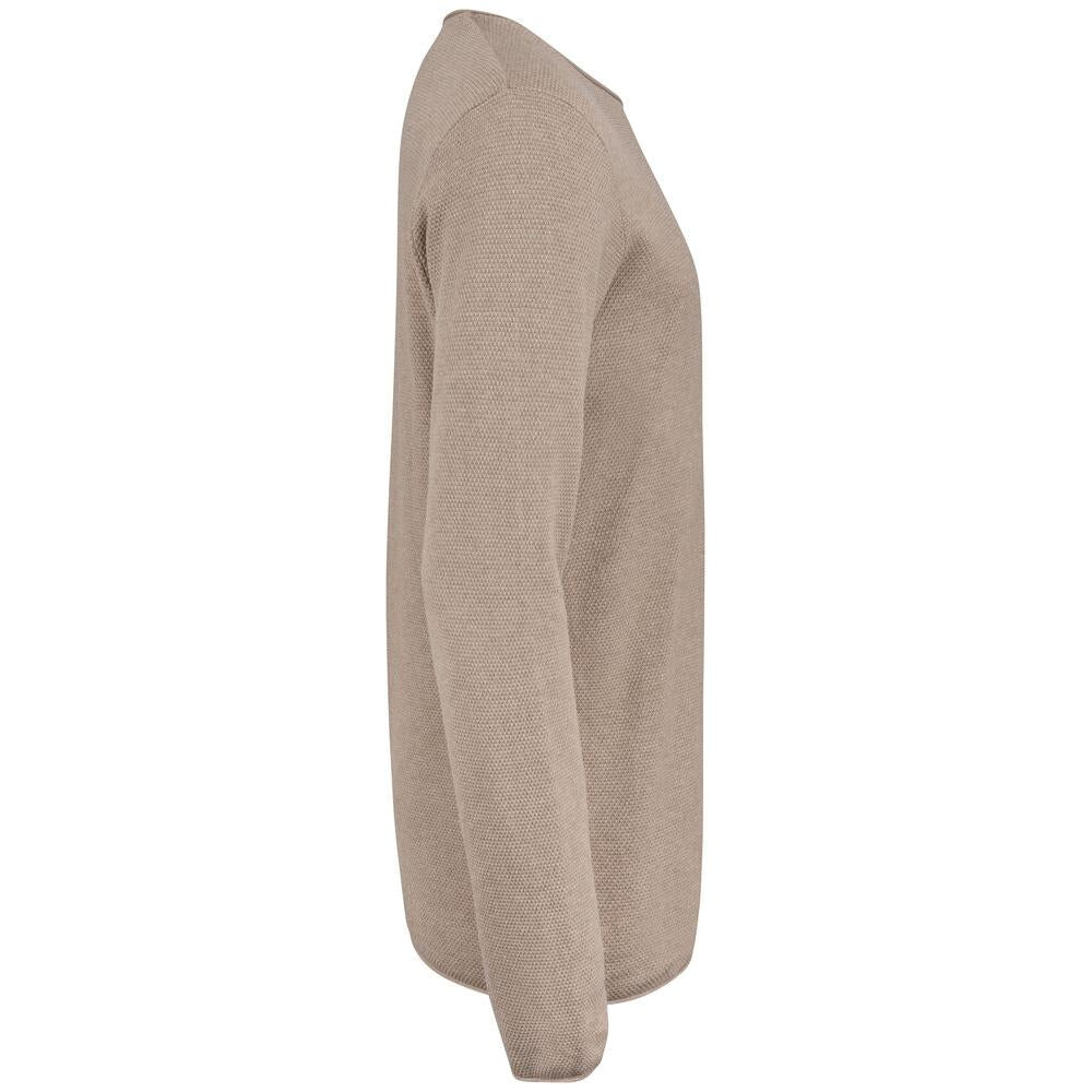 Carnation Sweater Men - Taupe Melange - Image 4