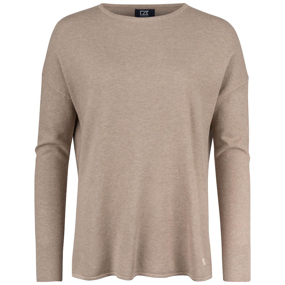 Carnation Sweater Women - Taupe Melange - Image 1