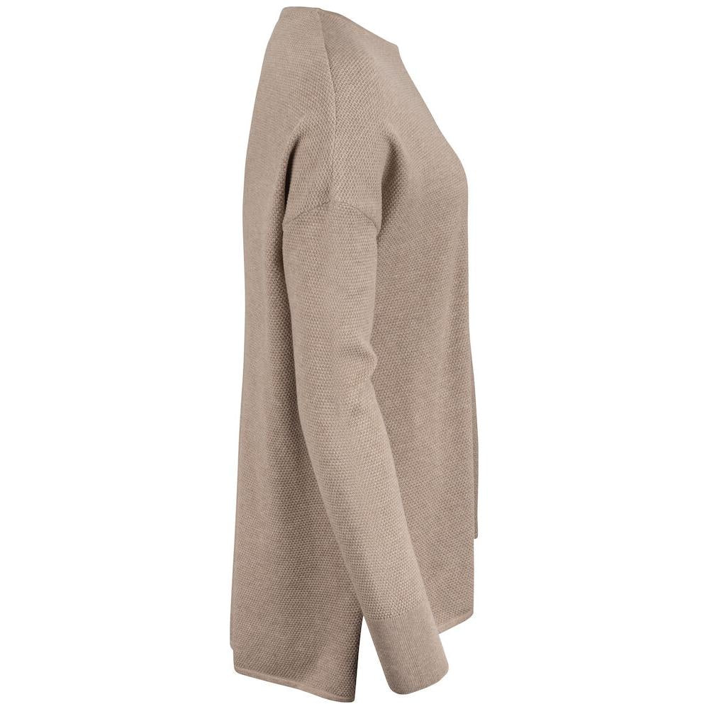 Carnation Sweater Women - Taupe Melange - Image 4